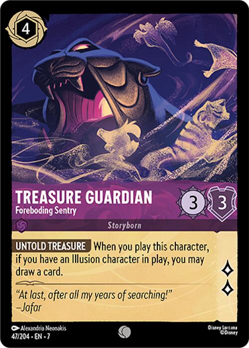 Treasure Guardian - Foreboding Sentry (47/204) [Archazia's Island] | Total Play