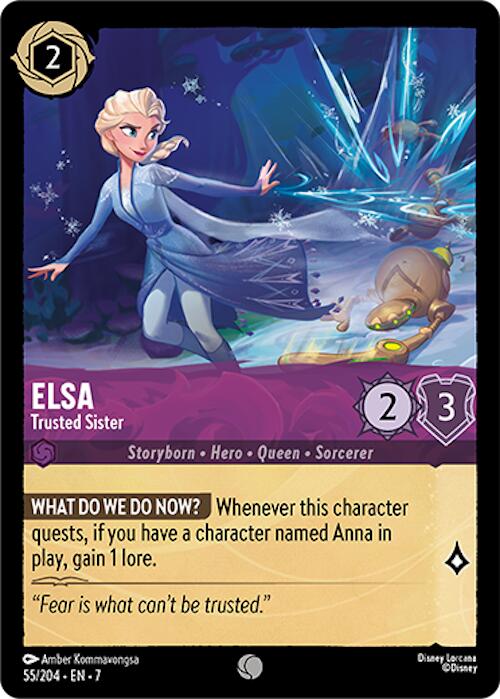 Elsa - Trusted Sister (55/204) [Archazia's Island] | Total Play