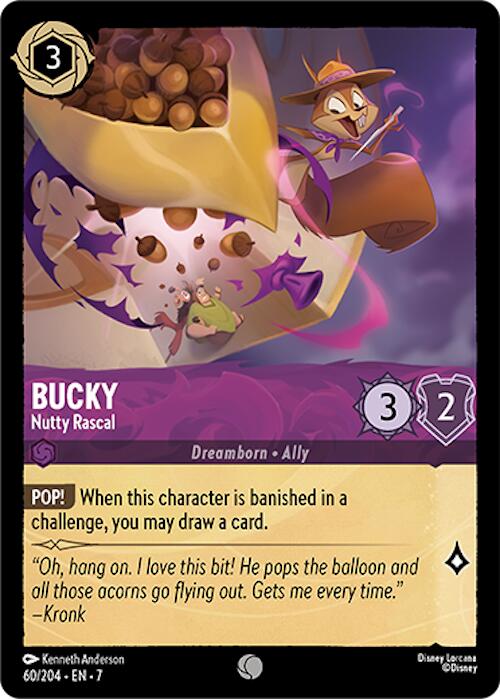 Bucky - Nutty Rascal (60/204) [Archazia's Island] | Total Play