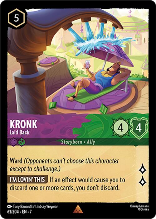 Kronk - Laid Back (63/204) [Archazia's Island] | Total Play