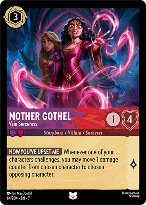 Mother Gothel - Vain Sorceress (64/204) [Archazia's Island] | Total Play