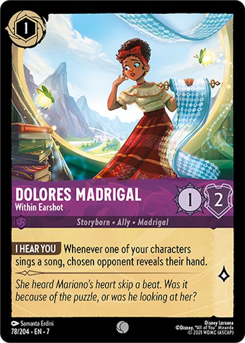 Dolores Madrigal - Within Earshot (78/204) [Archazia's Island] | Total Play