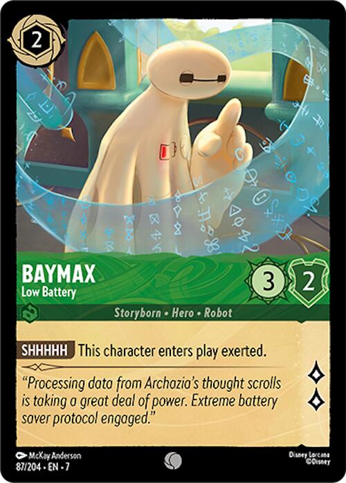 Baymax - Low Battery (87/204) [Archazia's Island] | Total Play