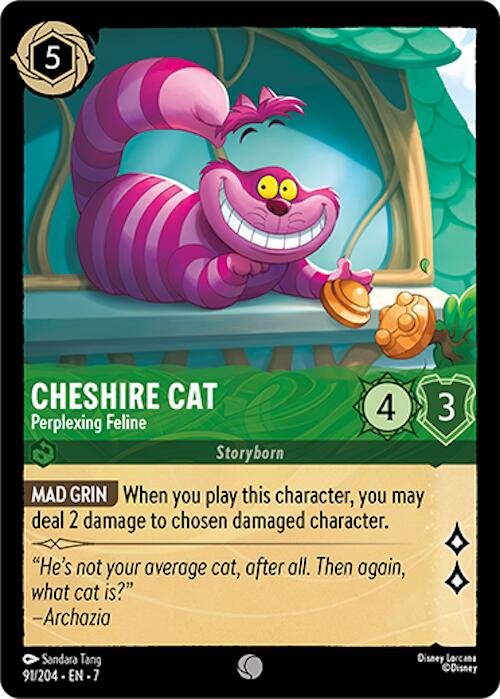 Cheshire Cat - Perplexing Feline (91/204) [Archazia's Island] | Total Play