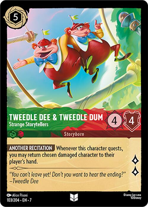 Tweedledee & Tweedledum - Strange Storytellers (103/204) [Archazia's Island] | Total Play