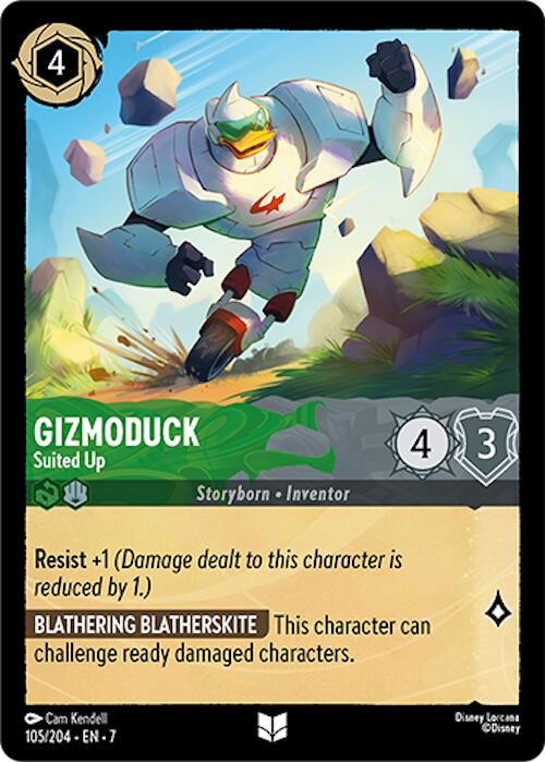 Gizmoduck - Suited Up (105/204) [Archazia's Island] | Total Play
