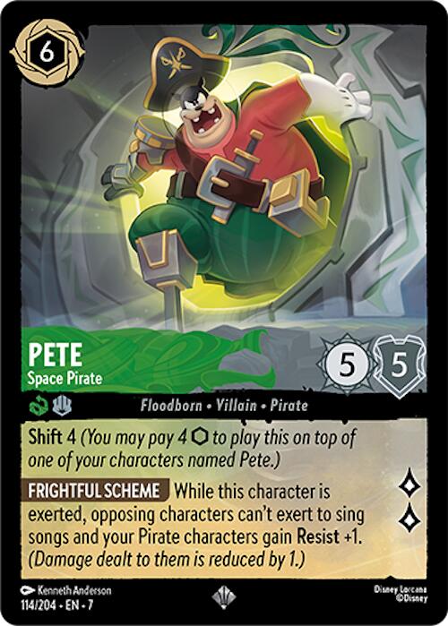 Pete - Space Pirate (114/204) [Archazia's Island] | Total Play