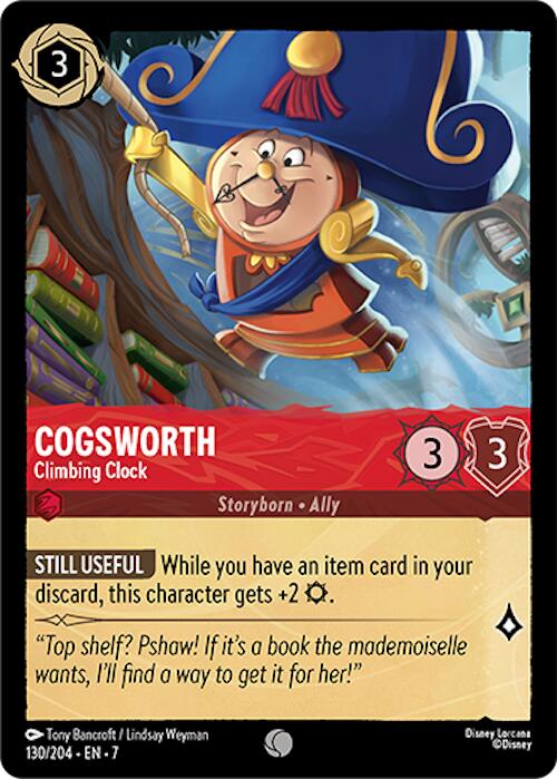 Cogsworth - Climbing Clock (130/204) [Archazia's Island] | Total Play