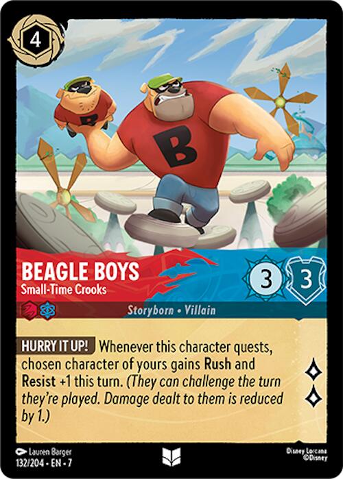 Beagle Boys - Small-Time Crooks (132/204) [Archazia's Island] | Total Play