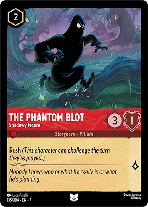 The Phantom Blot - Shadowy Figure (135/204) [Archazia's Island] | Total Play