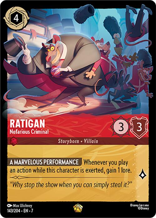 Ratigan - Nefarious Criminal (143/204) [Archazia's Island] | Total Play