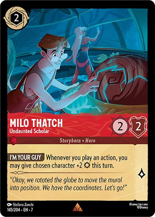 Milo Thatch - Undaunted Scholar (145/204) [Archazia's Island] | Total Play