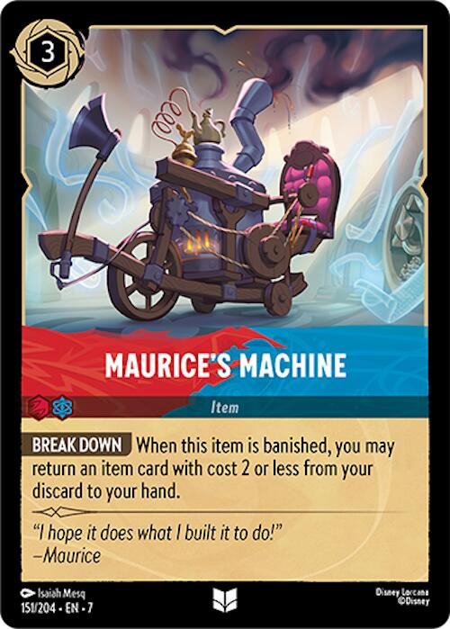 Maurice's Machine (151/204) [Archazia's Island] | Total Play