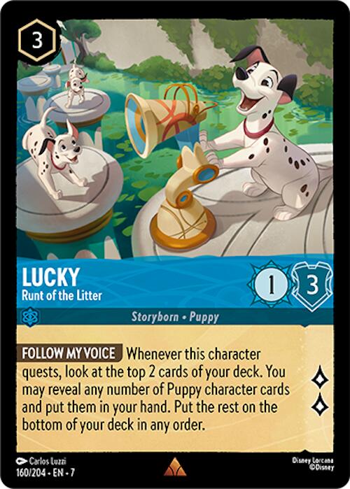 Lucky - Runt of the Litter (160/204) [Archazia's Island] | Total Play