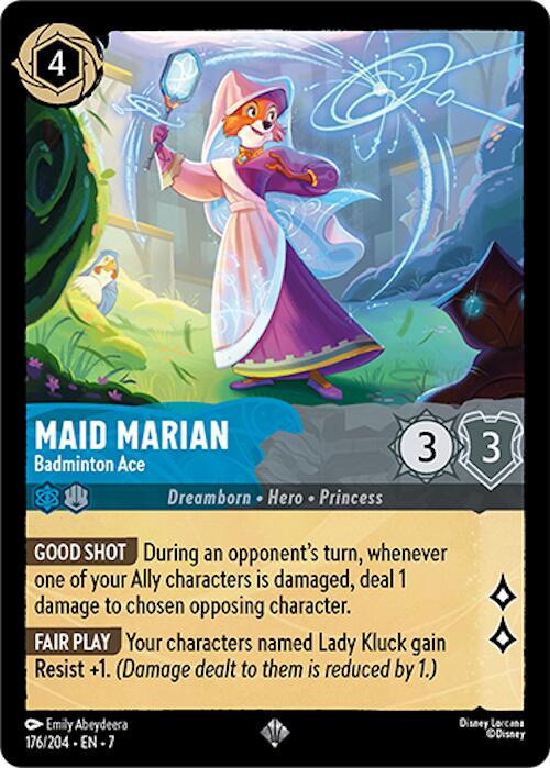 Maid Marian - Badminton Ace (176/204) [Archazia's Island] | Total Play
