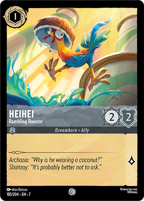 Heihei - Rambling Rooster (185/204) [Archazia's Island] | Total Play