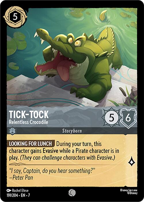 Tick-Tock - Relentless Crocodile (191/204) [Archazia's Island] | Total Play