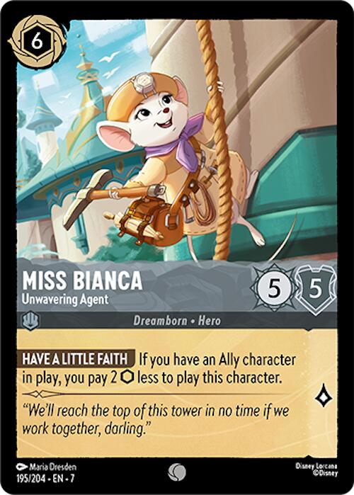 Miss Bianca - Unwavering Agent (195/204) [Archazia's Island] | Total Play