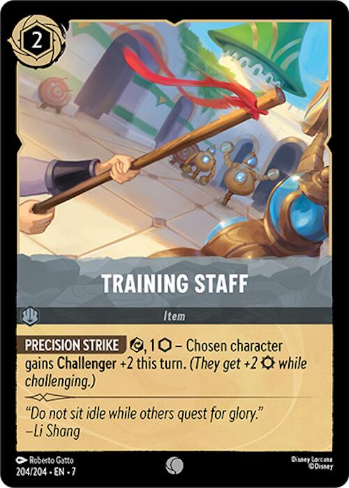Training Staff (204/204) [Archazia's Island] | Total Play