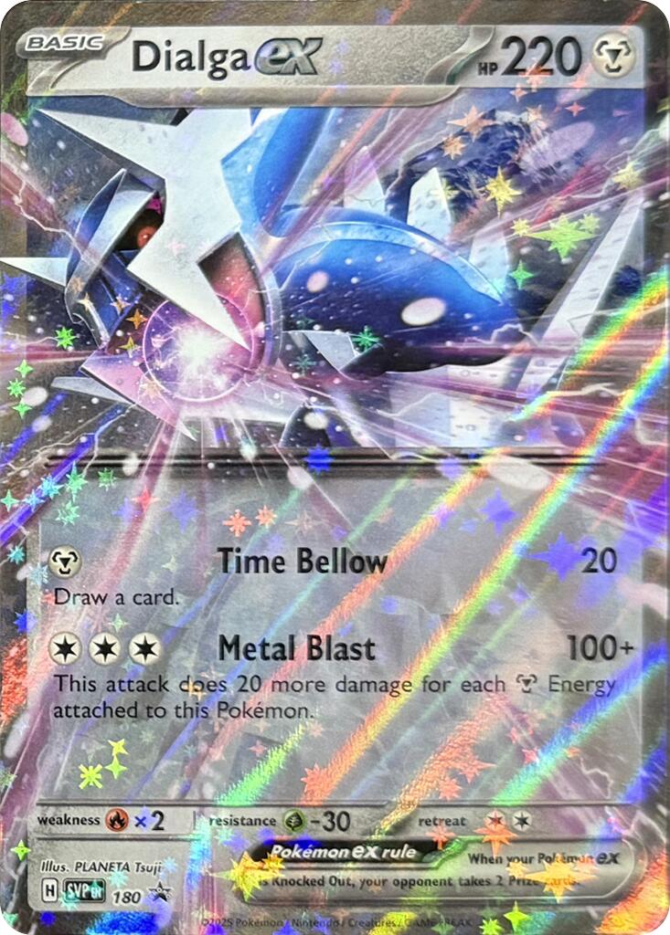 Dialga ex (180) [Scarlet & Violet: Black Star Promos] | Total Play