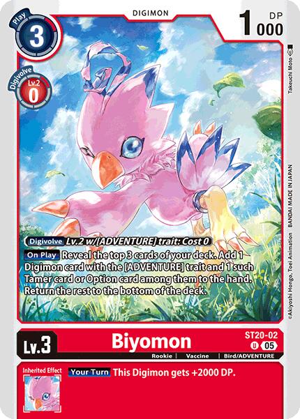 Biyomon [ST20-02] [Starter Deck: Protector of Light] | Total Play