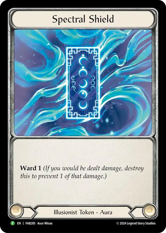 Spectral Shield [FAB285] (Promo)  Cold Foil | Total Play