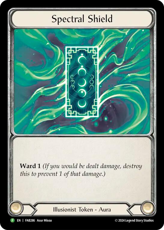Spectral Shield [FAB286] (Promo)  Cold Foil | Total Play