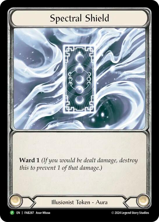 Spectral Shield [FAB287] (Promo)  Cold Foil | Total Play