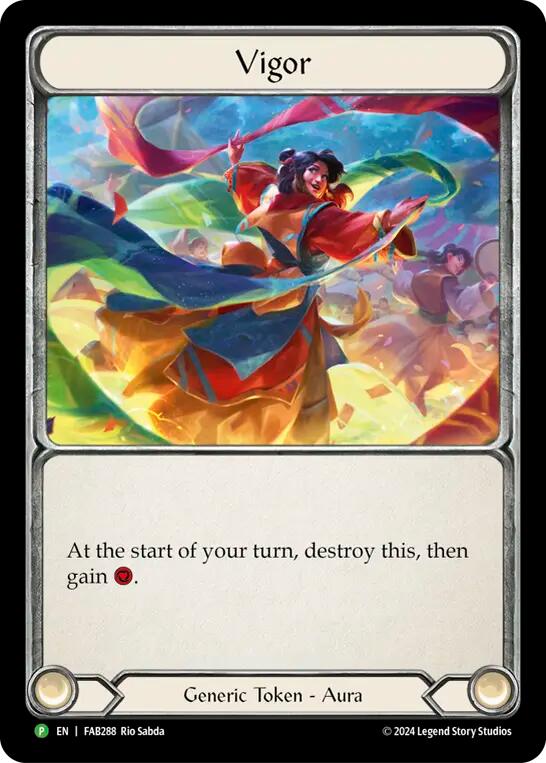 Vigor [FAB288] (Promo)  Cold Foil | Total Play