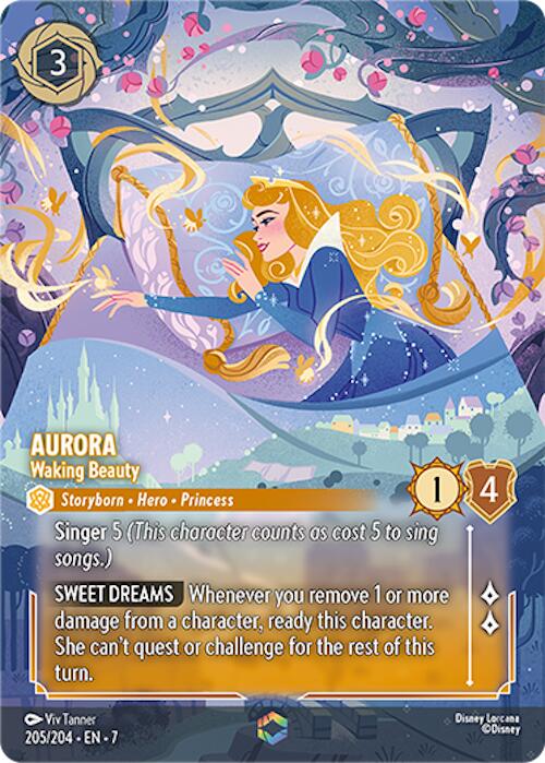 Aurora - Waking Beauty (Enchanted) (205/204) [Archazia's Island] | Total Play