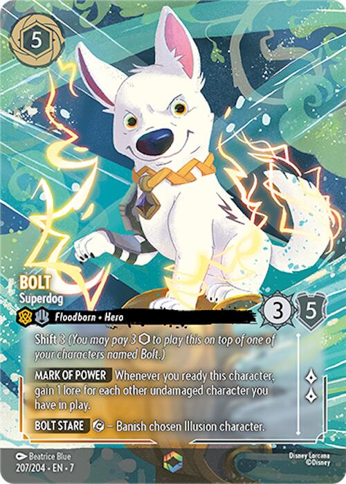 Bolt - Superdog (Enchanted) (207/204) [Archazia's Island] | Total Play