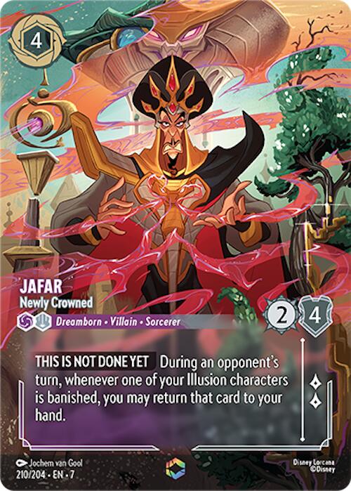 Jafar - Newly Crowned (Enchanted) (210/204) [Archazia's Island] | Total Play