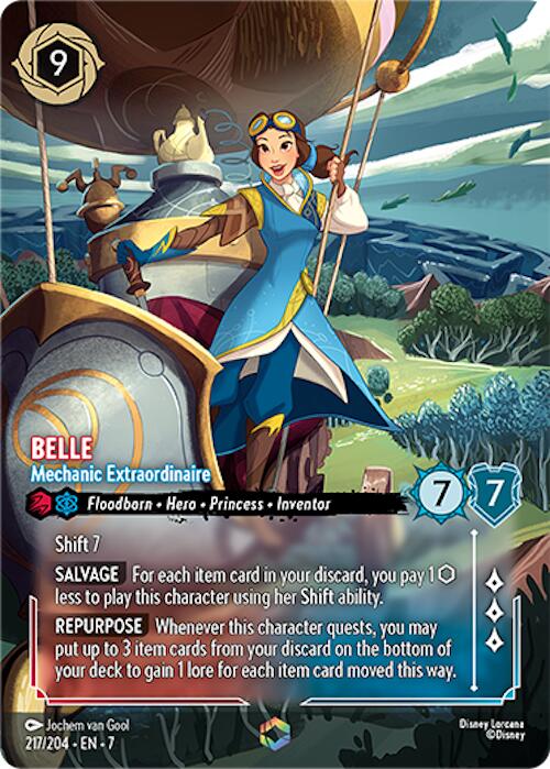 Belle - Mechanic Extraordinaire (Enchanted) (217/204) [Archazia's Island] | Total Play