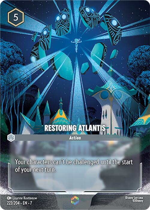 Restoring Atlantis (Enchanted) (222/204) [Archazia's Island] | Total Play