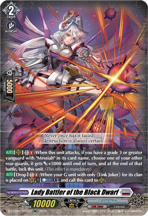 Lady Battler of the Black Dwarf (DZ-BT06/031EN) [DZ-BT06: Generation Dragenesis] | Total Play