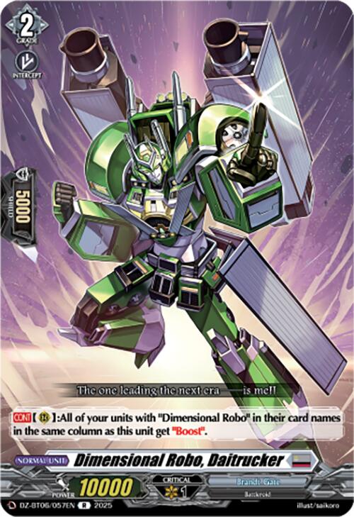 Dimensional Robo, Daitrucker (DZ-BT06/057EN) [DZ-BT06: Generation Dragenesis] | Total Play