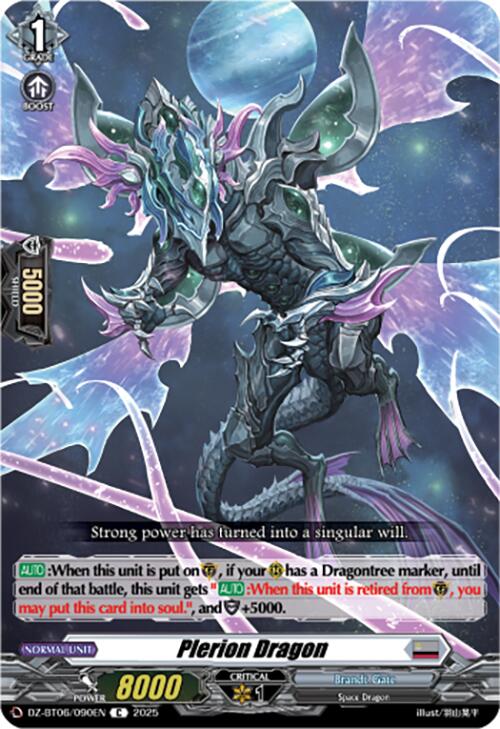 Plerion Dragon (DZ-BT06/090EN) [DZ-BT06: Generation Dragenesis] | Total Play