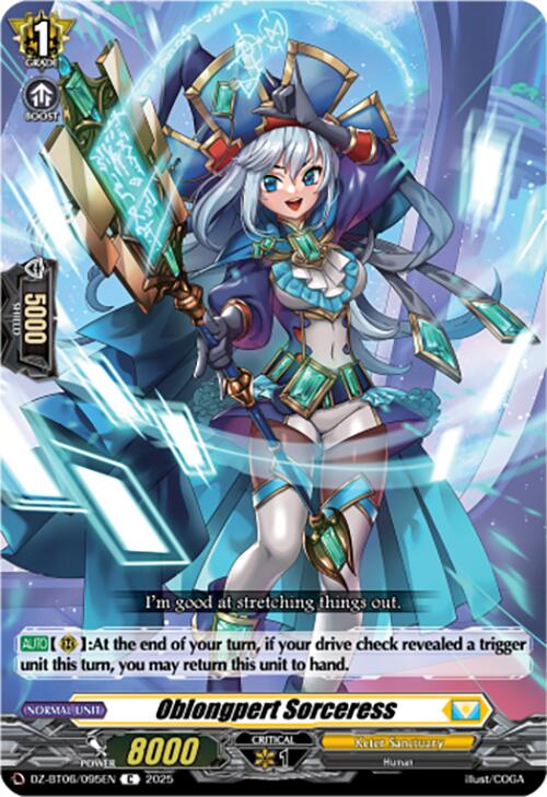 Oblongpert Sorceress (DZ-BT06/095EN) [DZ-BT06: Generation Dragenesis] | Total Play