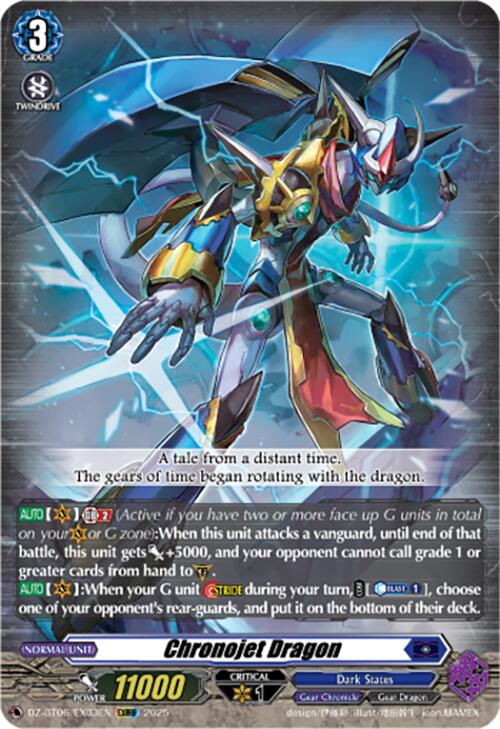 Chronojet Dragon (EXRRR) (DZ-BT06/EX03EN) [DZ-BT06: Generation Dragenesis] | Total Play