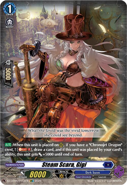 Steam Scara, Gigi (EXC) (DZ-BT06/EX13EN) [DZ-BT06: Generation Dragenesis] | Total Play