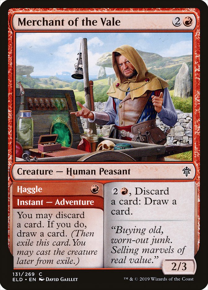 Merchant of the Vale // Haggle [Throne of Eldraine] | Total Play