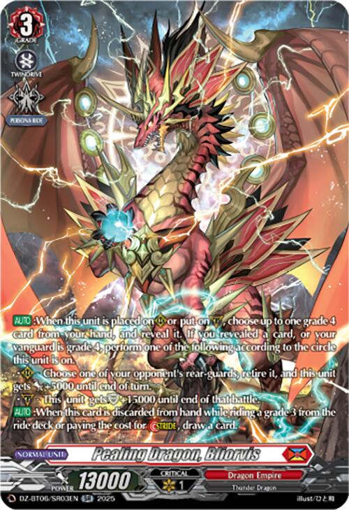 Pealing Dragon, Bliorvis (DZ-BT06/SR03EN) [DZ-BT06: Generation Dragenesis] | Total Play