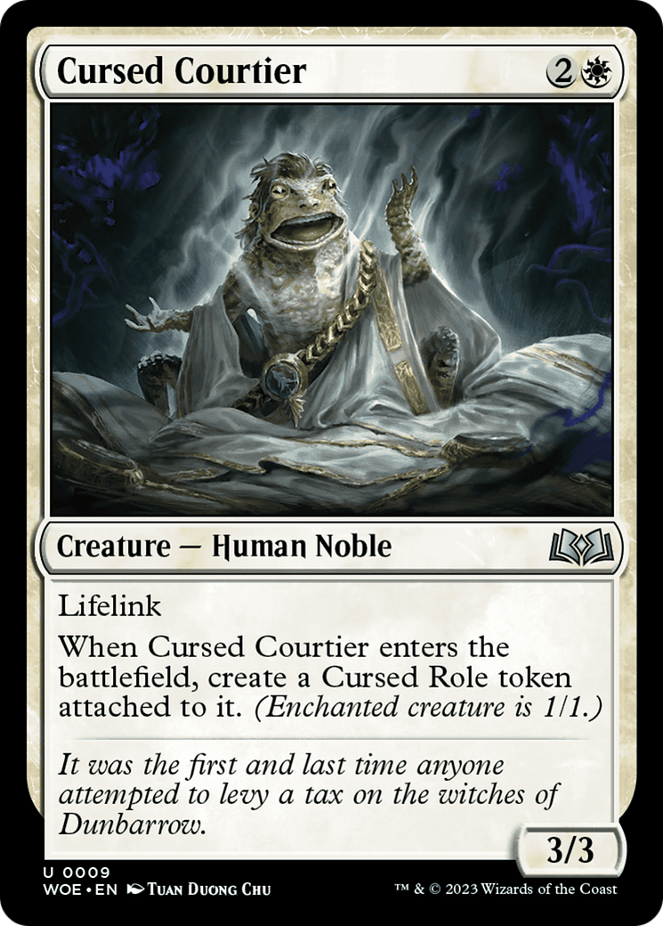 Cursed Courtier [Wilds of Eldraine] | Total Play