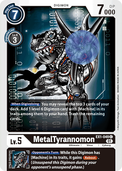 MetalTyrannomon [EX1-049] [Classic Collection] | Total Play