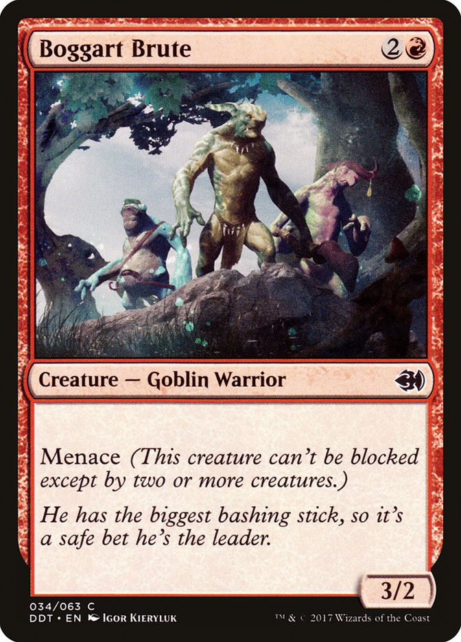 Boggart Brute [Duel Decks: Merfolk vs. Goblins] | Total Play
