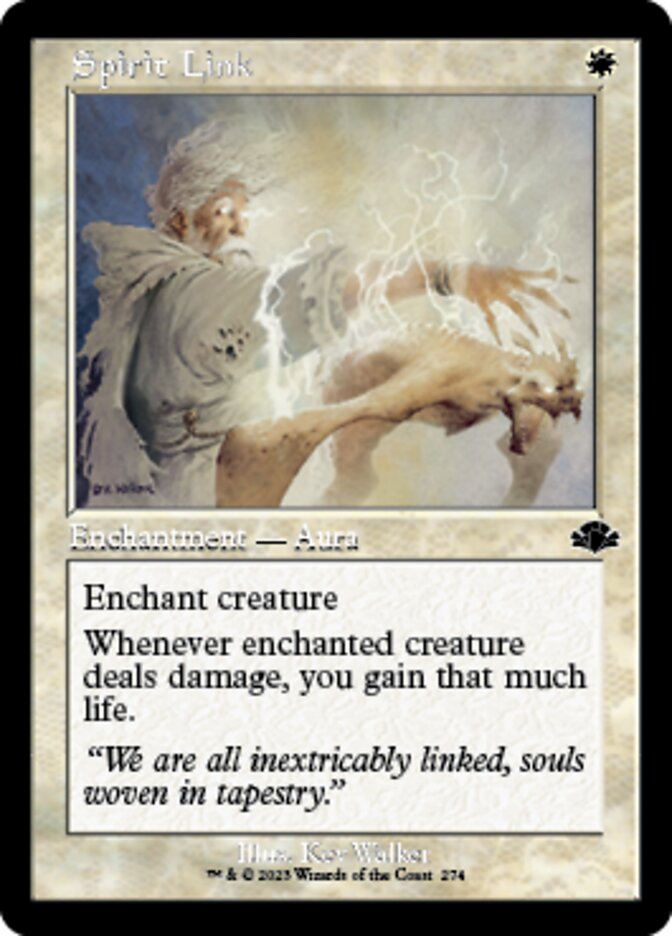 Spirit Link (Retro) [Dominaria Remastered] | Total Play