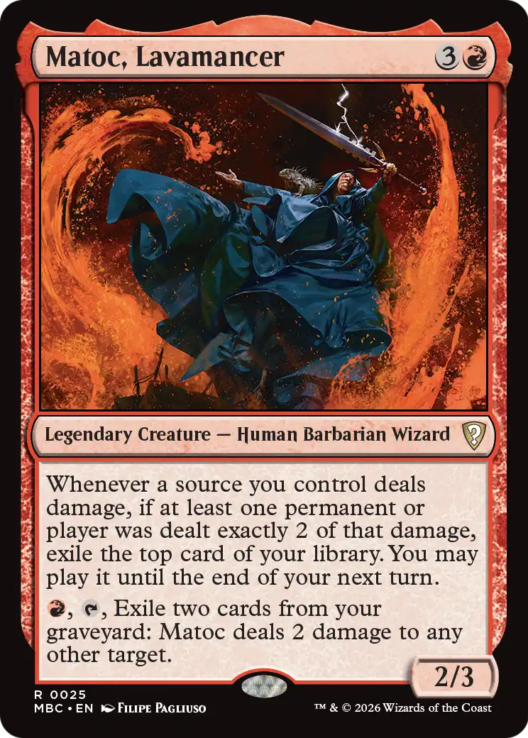 Matoc, Lavamancer [Mystery Booster: Commander Edition] | Total Play