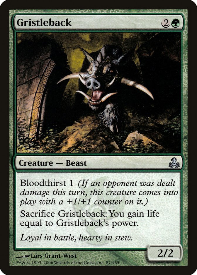 Gristleback [Guildpact] | Total Play