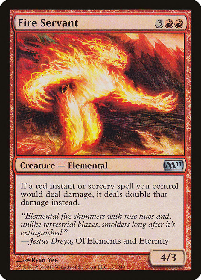Fire Servant [Magic 2011] | Total Play