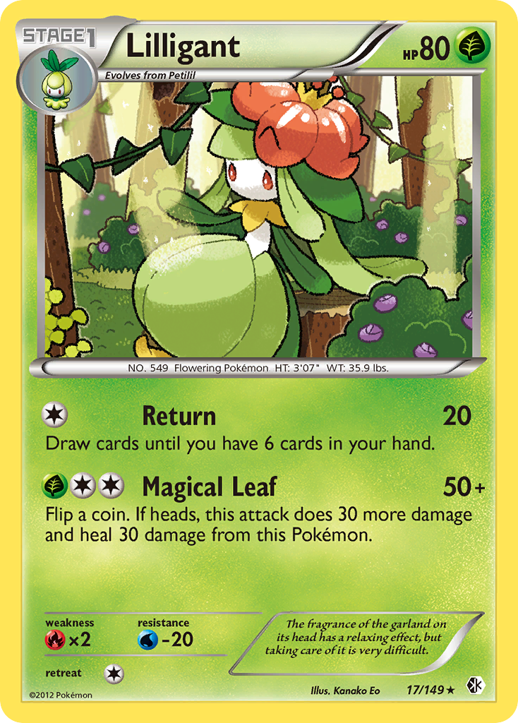 Lilligant (17/149) [Black & White: Boundaries Crossed] | Total Play
